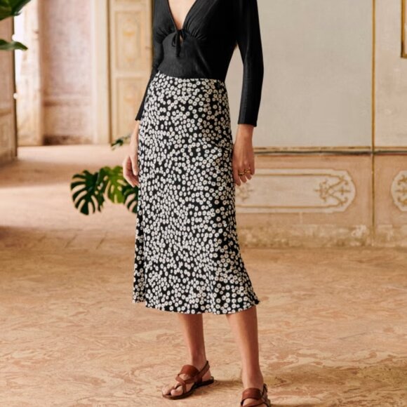NWT Sezane Sandy Skirt - Picture 1 of 4